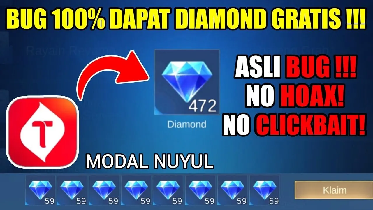 SEBELUM DI FIX !! BUG DIAMOND GRATIS BURUAN COBA ! NGUMPET DI APLIKASI INI Mới Nhất